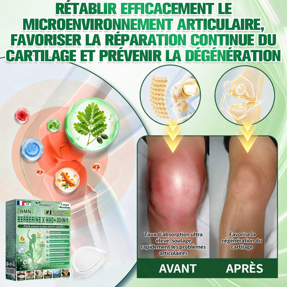 🇫🇷Pharmacie en ligne française🏥 p𝒖𝒓𝒆𝒍𝒐𝒓𝒂® NAD × 𝑬𝑮𝑪𝑮 20-𝒆𝒏-𝟏 𝐏𝐚𝙩𝙘𝙝 𝙈𝙞𝙘𝙧𝙤𝙣é𝙚𝒅𝒍𝒆 𝑨𝒗𝒂𝐧𝐜é 𝙉𝙖𝒏𝒐 (𝐔𝐧𝐞 𝐬𝐞𝐮𝐥𝐞 𝐟𝐨𝐢𝐬 𝐩𝐚𝐫 𝐣𝐨𝐮𝐫, 𝐜𝐡𝐚𝐧𝐠𝐞𝐦𝐞𝐧𝐭𝐬 𝐯𝐢𝐬𝐢𝐛𝐥𝐞𝐬 𝐞𝐧 𝟕 𝐣𝐨𝐮𝐫𝐬) ✅𝐏𝐨𝐮𝐫 𝐥’𝐨𝐛é𝐬𝐢𝐭é, 🅟🅔🅐🅤 🅡🅔🅛â🅒🅗é🅔,𝐝𝐢𝐚𝐛è𝐭𝐞, 𝐚𝐩𝐧é𝐞 𝐝𝐮 𝐬𝐨𝐦𝐦𝐞𝐢𝐥, 𝐩𝐫𝐨𝐛𝐥è𝐦𝐞𝐬 𝐚𝐫𝐭𝐢𝐜𝐮𝐥𝐚𝐢𝐫𝐞𝐬, 𝐞𝐭 𝐛𝐢𝐞𝐧 𝐩𝐥𝐮𝐬