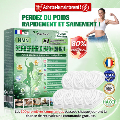 💖Pharmacie en ligne française🇫🇷 p𝒖𝒓𝒆𝒍𝒐𝒓𝒂® NAD × 𝑬𝑮𝑪𝑮 20-𝒆𝒏-𝟏 𝐏𝐚𝙩𝙘𝙝 𝙈𝙞𝙘𝙧𝙤𝙣é𝙚𝒅𝒍𝒆 𝑨𝒗𝒂𝐧𝐜é 𝙉𝙖𝒏𝒐 (𝐔𝐧𝐞 𝐬𝐞𝐮𝐥𝐞 𝐟𝐨𝐢𝐬 𝐩𝐚𝐫 𝐣𝐨𝐮𝐫, 𝐜𝐡𝐚𝐧𝐠𝐞𝐦𝐞𝐧𝐭𝐬 𝐯𝐢𝐬𝐢𝐛𝐥𝐞𝐬 𝐞𝐧 𝟕 𝐣𝐨𝐮𝐫𝐬) ✅𝐏𝐨𝐮𝐫 𝐥’𝐨𝐛é𝐬𝐢𝐭é, 🅟🅔🅐🅤 🅡🅔🅛â🅒🅗é🅔,𝐝𝐢𝐚𝐛è𝐭𝐞, 𝐚𝐩𝐧é𝐞 𝐝𝐮 𝐬𝐨𝐦𝐦𝐞𝐢𝐥, 𝐩𝐫𝐨𝐛𝐥è𝐦𝐞𝐬 𝐚𝐫𝐭𝐢𝐜𝐮𝐥𝐚𝐢𝐫𝐞𝐬, 𝐞𝐭 𝐛𝐢𝐞𝐧 𝐩𝐥𝐮𝐬