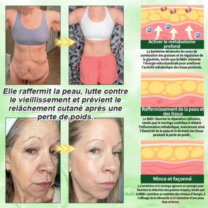 🇫🇷 Nouveauté 2026丨 Purelora® Moringa Berbérine x NAD+ Patch Nano-Microneedle 10-en-1 Une application par jour, changements visibles dès 7 jours. Pour accompagner la gestion du poids et le bien-être global.